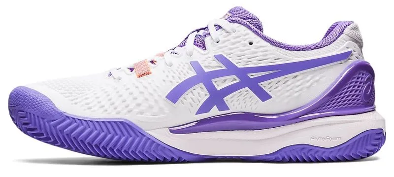 Asics Gel-Resolution 9 Clay - white/amethyst