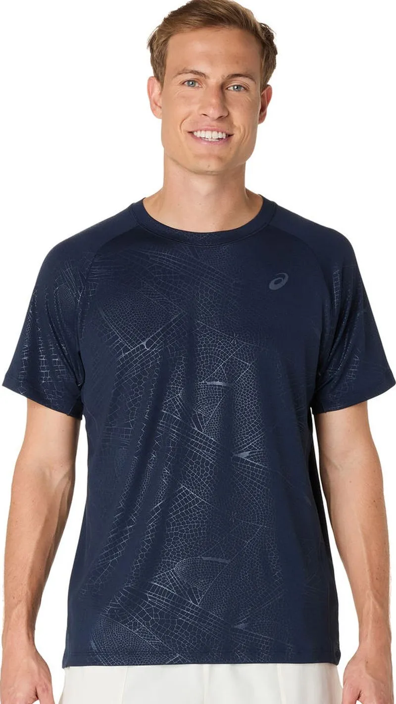 Asics Game All Over Print Short Sleeve - midnight Asics Game All Over Print Short Sleeve - midnight