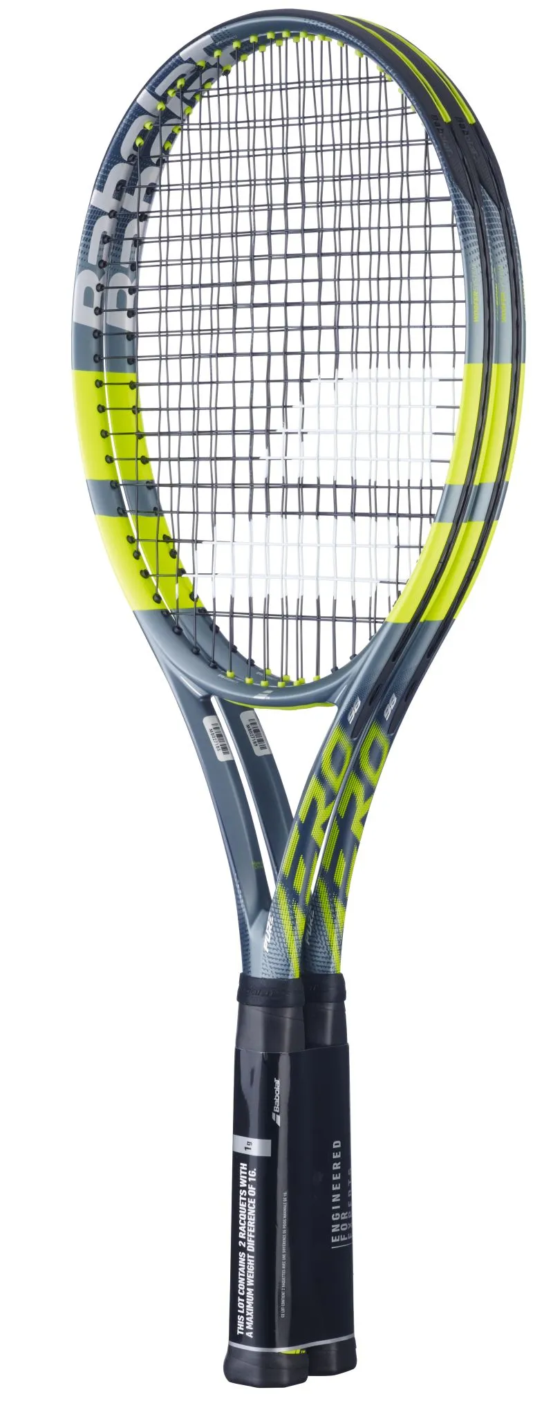 Babolat Pure Aero 98 Gen-9 2-Pack - metallic dark forest/yellow Babolat Pure Aero 98 Gen-9 2-Pack - metallic dark forest/yellow