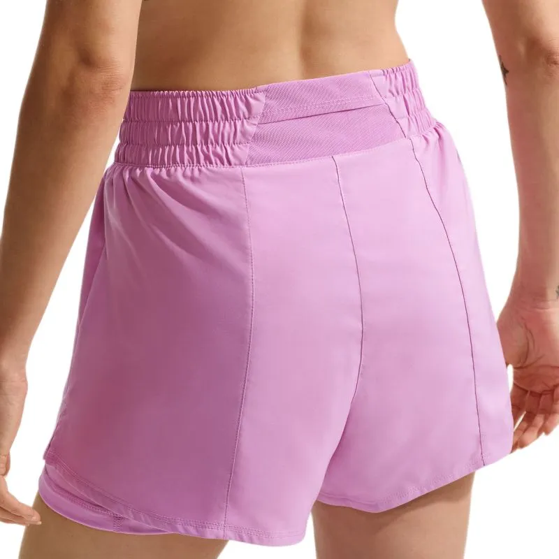 Nike One Dri-Fit High-Waisted 3" 2in1 - light magenta/white