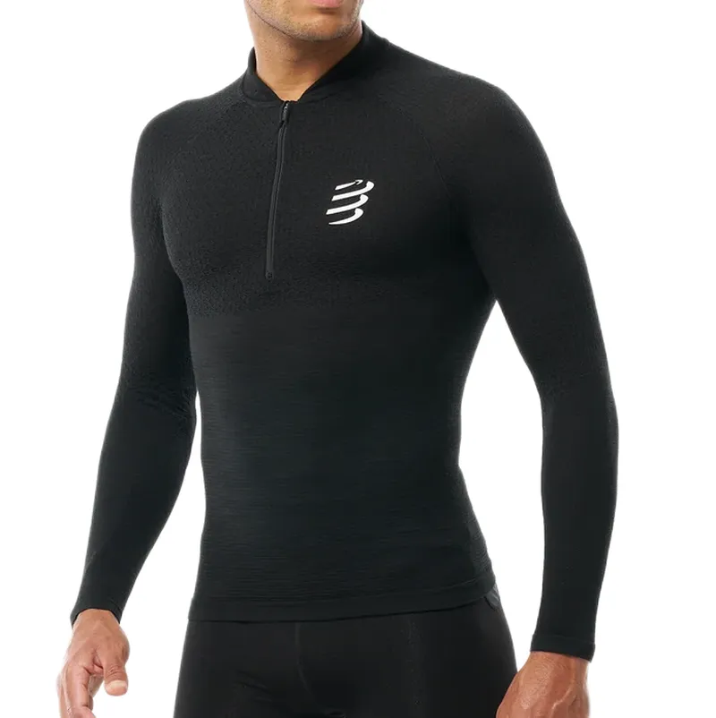 Compressport 3D Thermo Merino - black Compressport 3D Thermo Merino - black