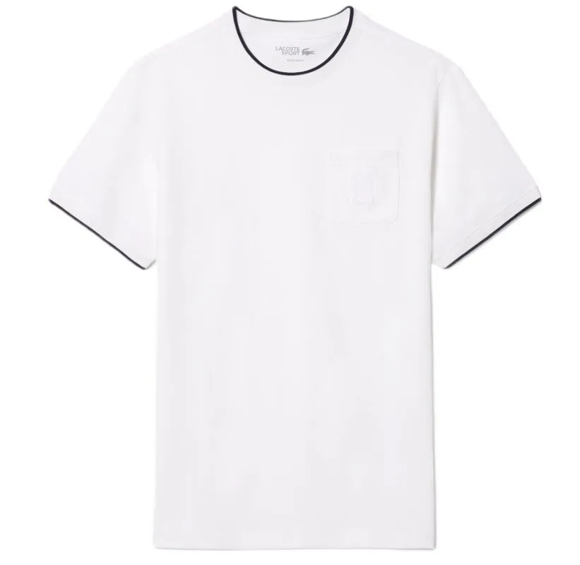 Lacoste Ultra Dry Heritage Badge - navy blue