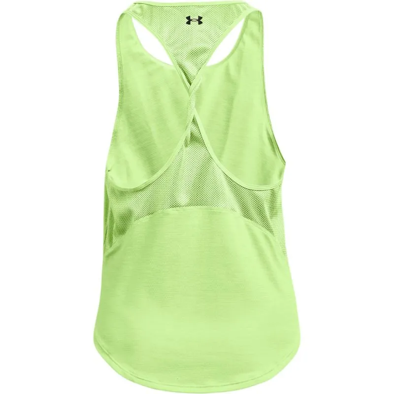 Under Armour Womens UA Tech™ Vent Tank - lemon neon