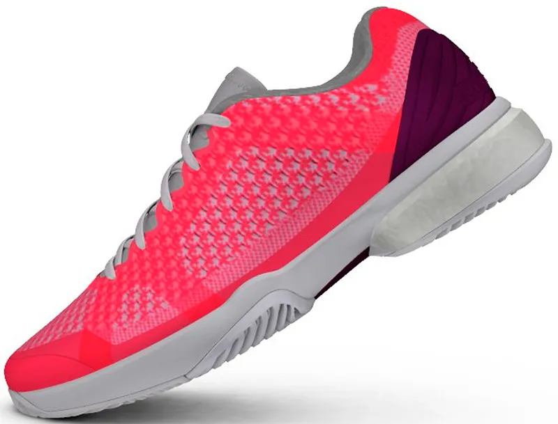 Adidas Stella McCartney Barricade Boost - flash red/white/pop purple