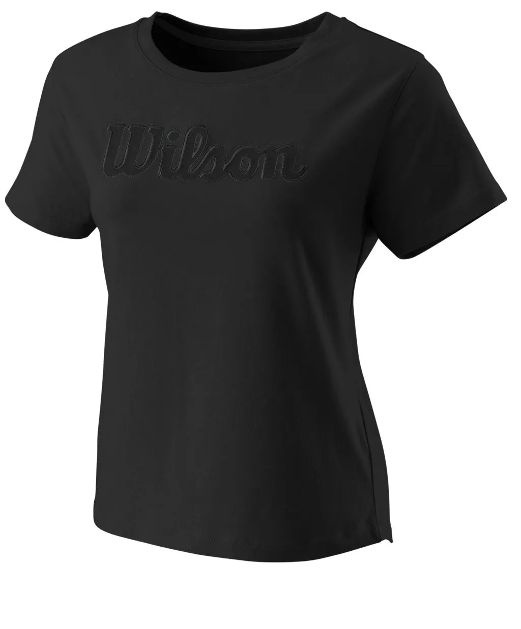 Wilson Script Eco Ctn Tee W - black