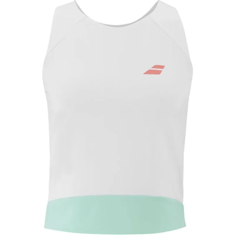 Babolat Padel Perforated - white/white Babolat Padel Perforated - white/white