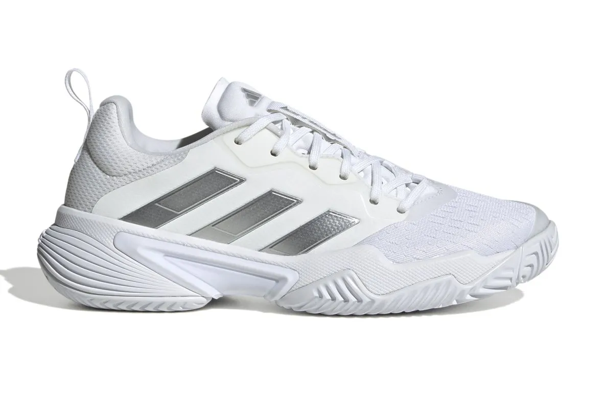 Adidas Barricade W - footwear white/silver metallic/grey one Adidas Barricade W - footwear white/silver metallic/grey one