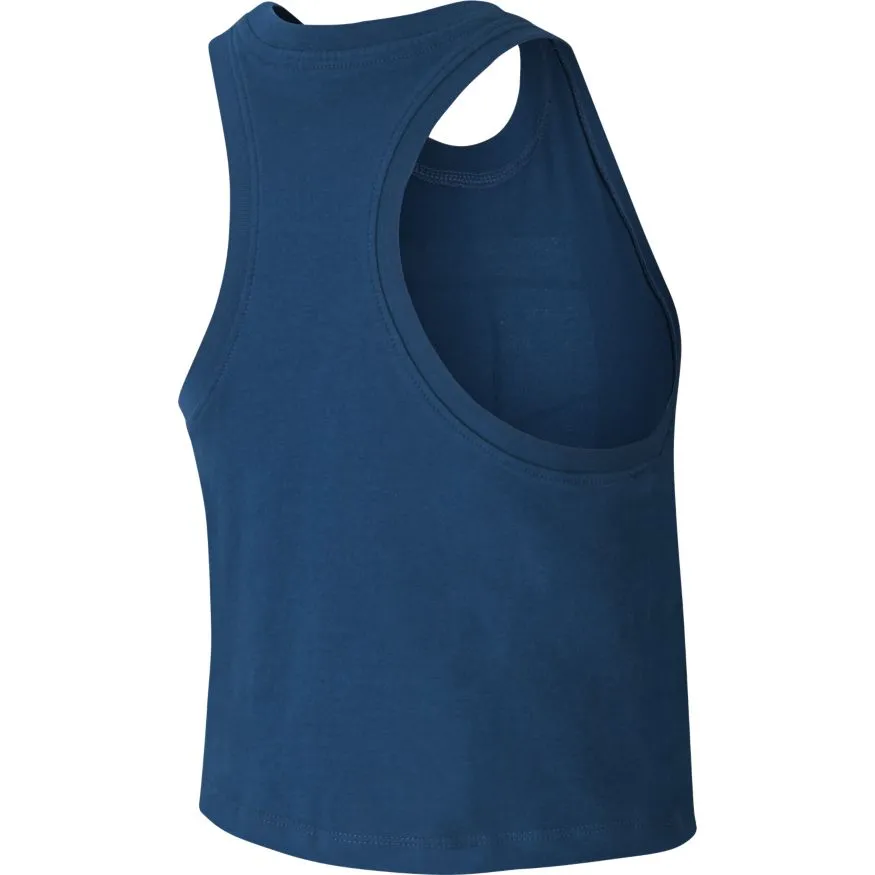 Nike Court Tank Crop Court SSNL - valerian blue