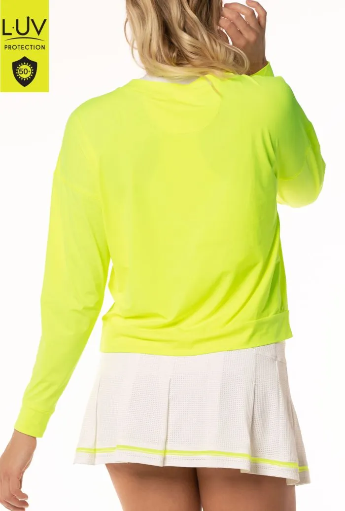 lucky-in-love-luv-hype-l-s-women-neon-yellow-3 Lucky in Love Luv Hype L/S Women - neon yellow