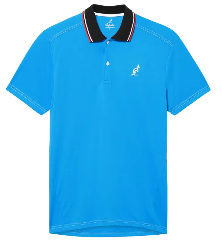 Australian Ace Polo - blue capri/bianco Australian Ace Polo - blue capri/bianco