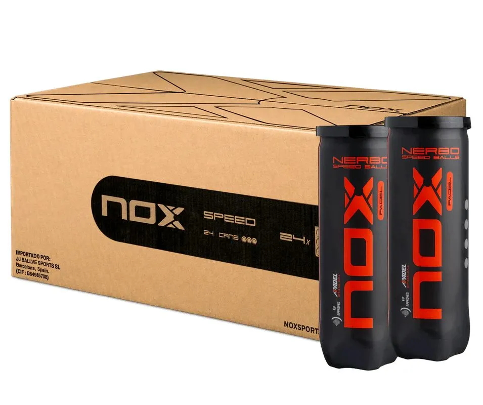 NOX Nerbo Speed Balls 24 x 3B NOX Nerbo Speed Balls 24 x 3B