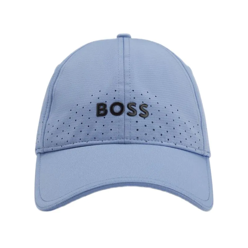 BOSS Perforated Gloss Logo - light/pastel blue