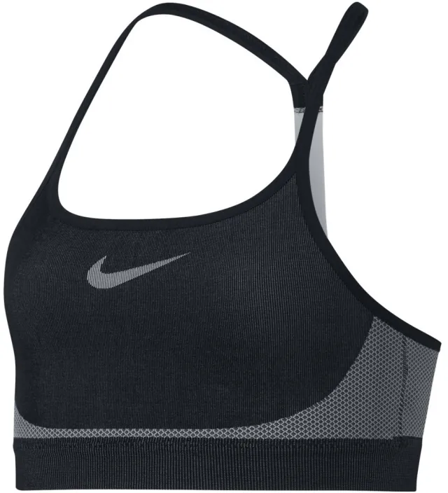  Biustonosz Dziewczęcy Nike Girls Sports Bra - black/wolf grey/wolf grey