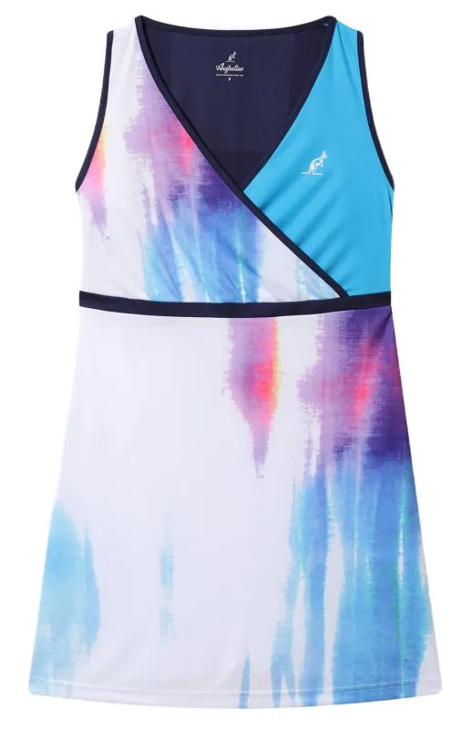Australian Ace Blaze Dress - glossy turquoise