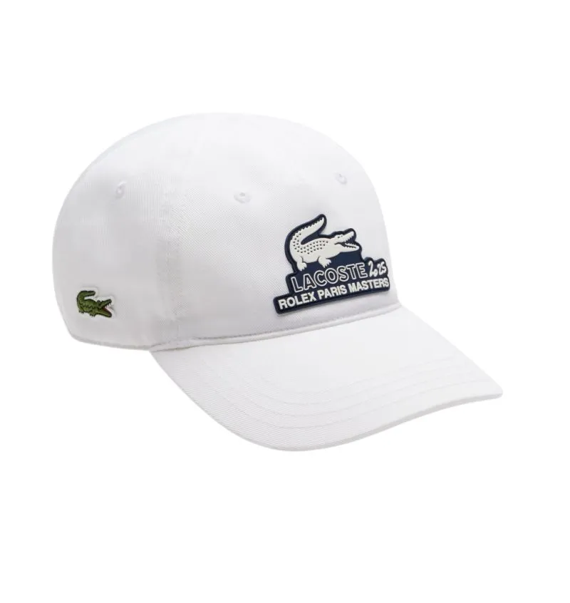 Cap Lacoste Rolex Paris Masters Edition - white - White