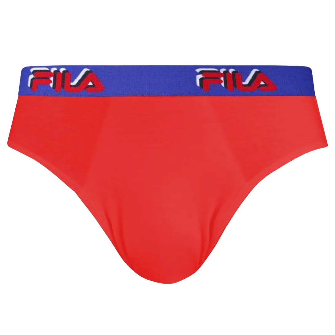 Fila Brief Elastic Logo 1P - red