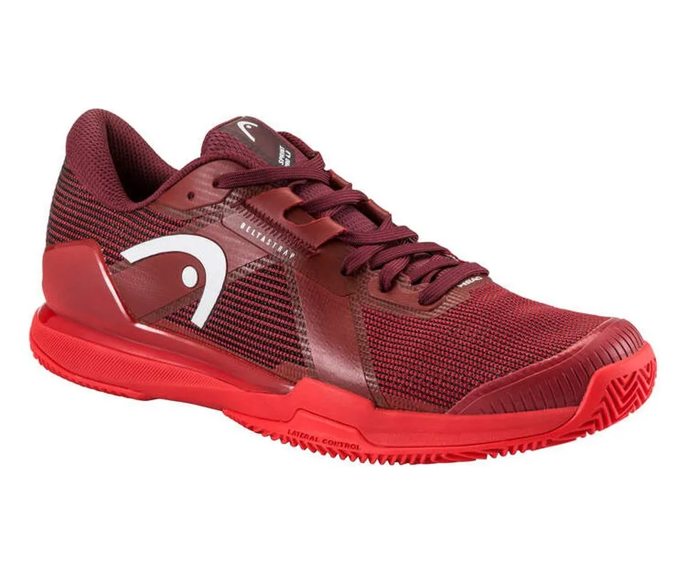 Head Sprint Pro 4.0 Clay - red/dark red