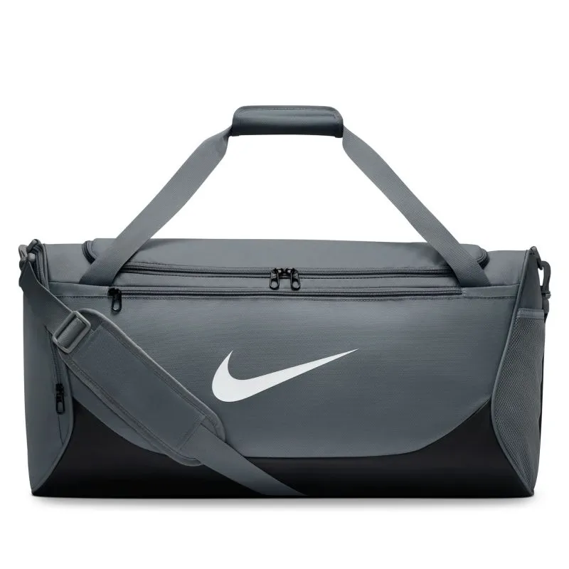 Nike Brasilia Training Duffel Medium - smoke gray/black/white