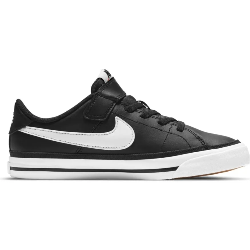 Nike Court Legacy (PSV) Jr - black/white/gum light brown