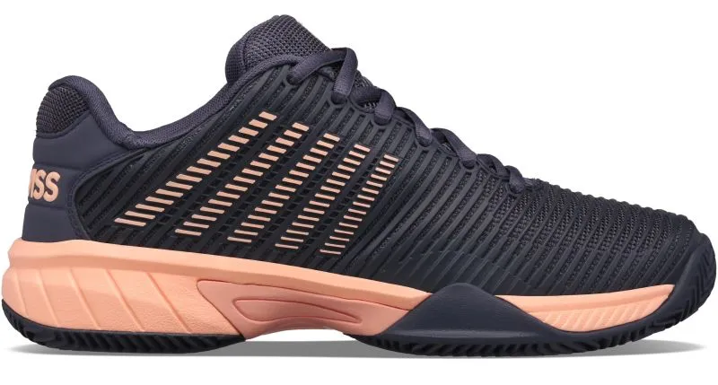 K-Swiss Hypercourt Express 2 HB Clay Junior - graystone/peach nectar