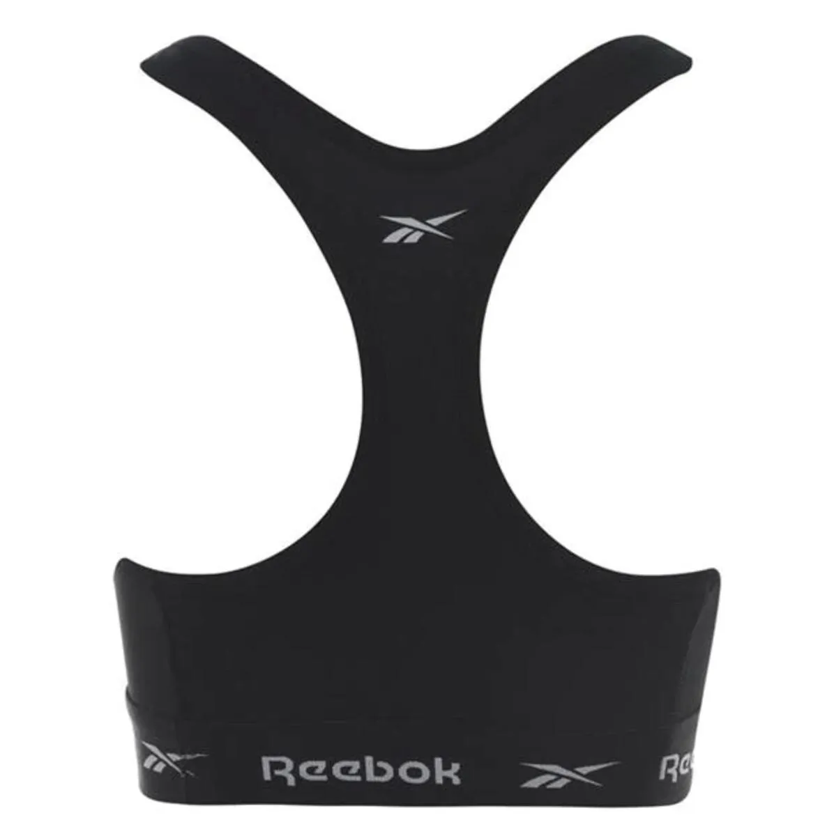 Reebok Womens Sports Crop Top NELLY 2P - black