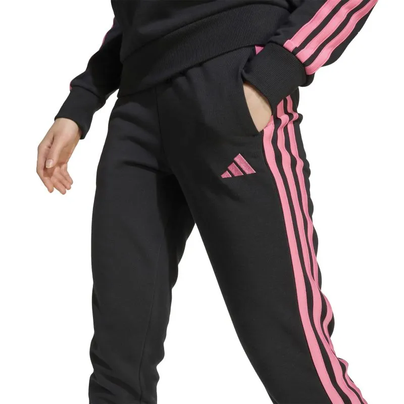 Adidas Kids Essentials 3-Stripes - black/pink fuchsia
