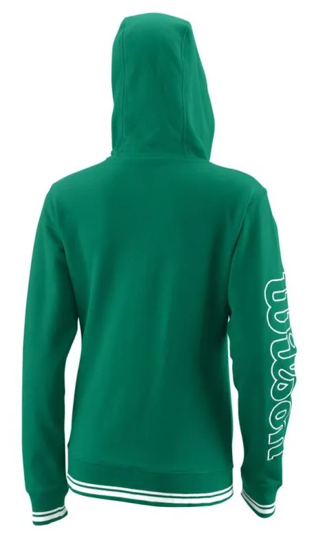 Wilson W Team II FZ Hoody - team green