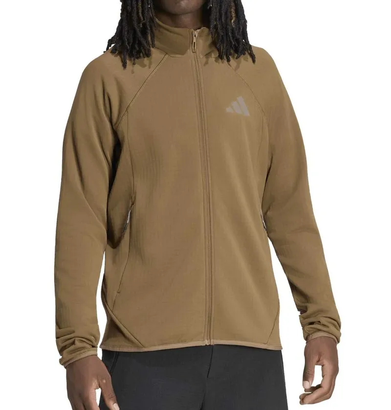 Adidas Terrex Xperior Climawarm+ Ventknit Fleece - brown oxide