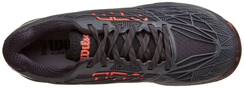 Wilson Kaos - ebony/black/fiery coral