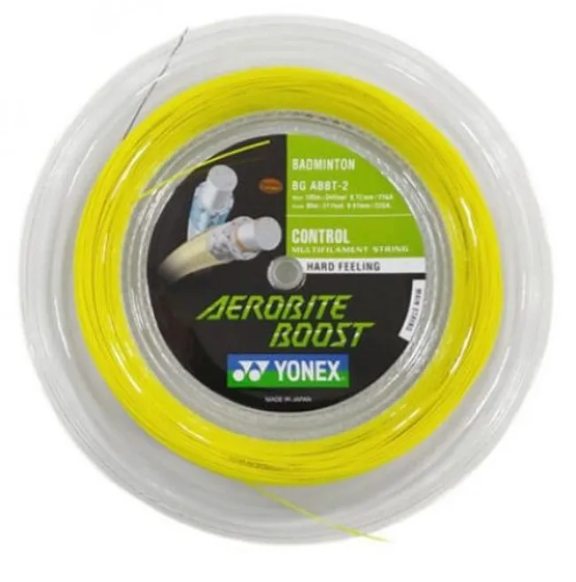 Yonex Aerobite Boost (200 m) - gray/yellow Yonex Aerobite Boost (200 m) - gray/yellow