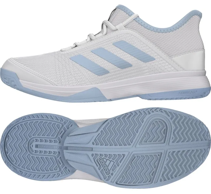 Adidas Adizero Club K - white/glow blue/white