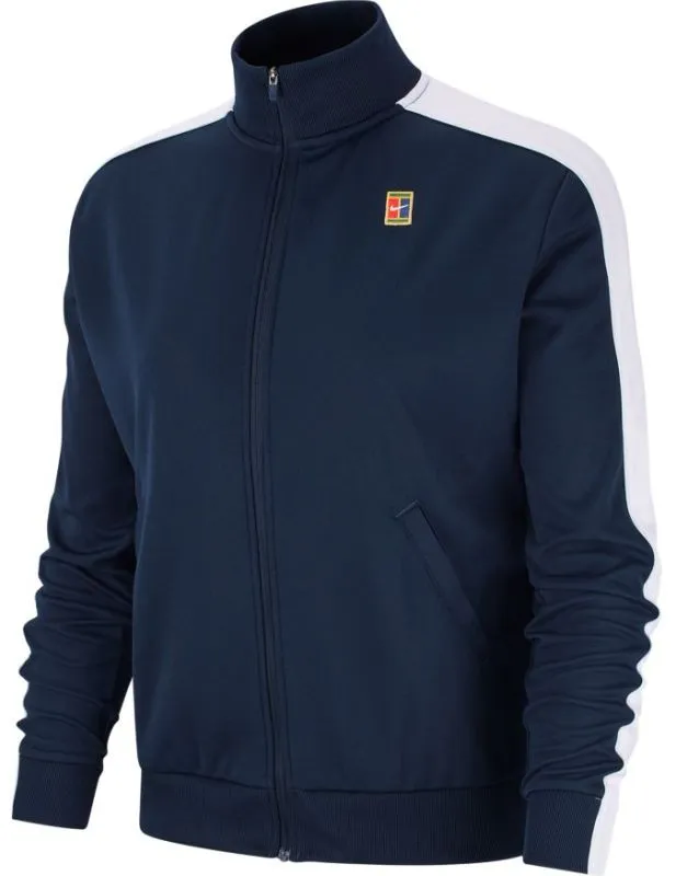 Nike Court Warm Up Jacket - obsidian/white/white