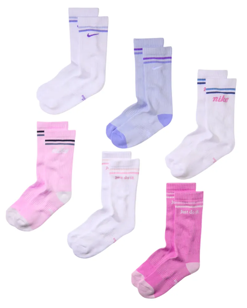 Nike Kids Everyday Cushioned Crew 6P - multicolor Nike Kids Everyday Cushioned Crew 6P - multicolor