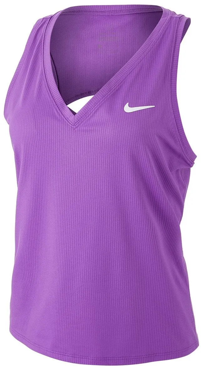 Nike Court Dri-Fit Victory Tank W - wild berry/black/white