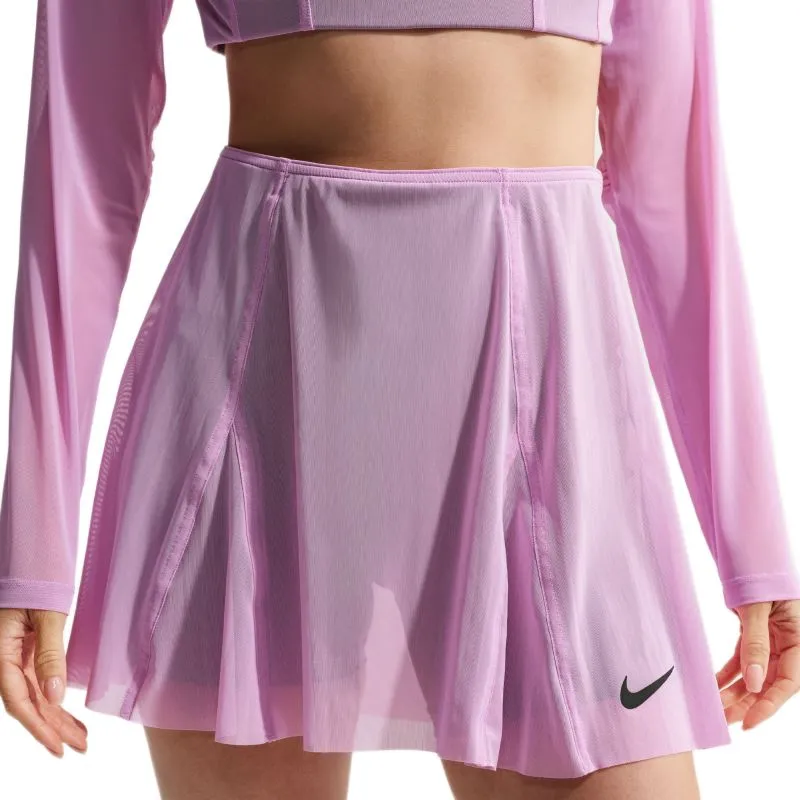 Nike Court Paris Slam High Waisted Tennis - light magenta/tattoo/black
