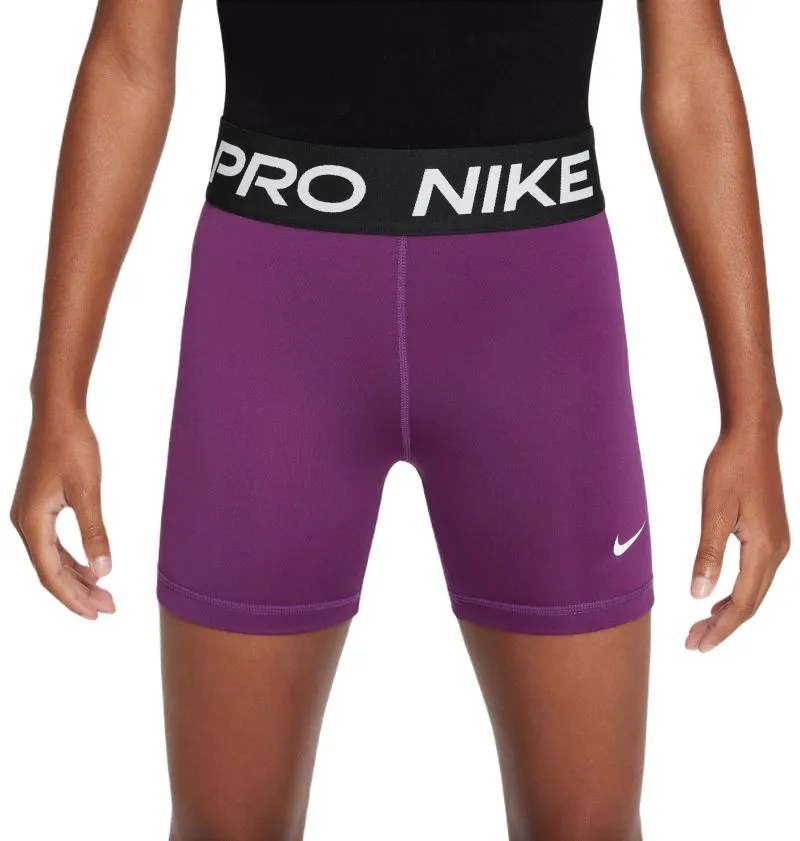Nike Girls Pro 3in - viotech/black/white Nike Girls Pro 3in - viotech/black/white