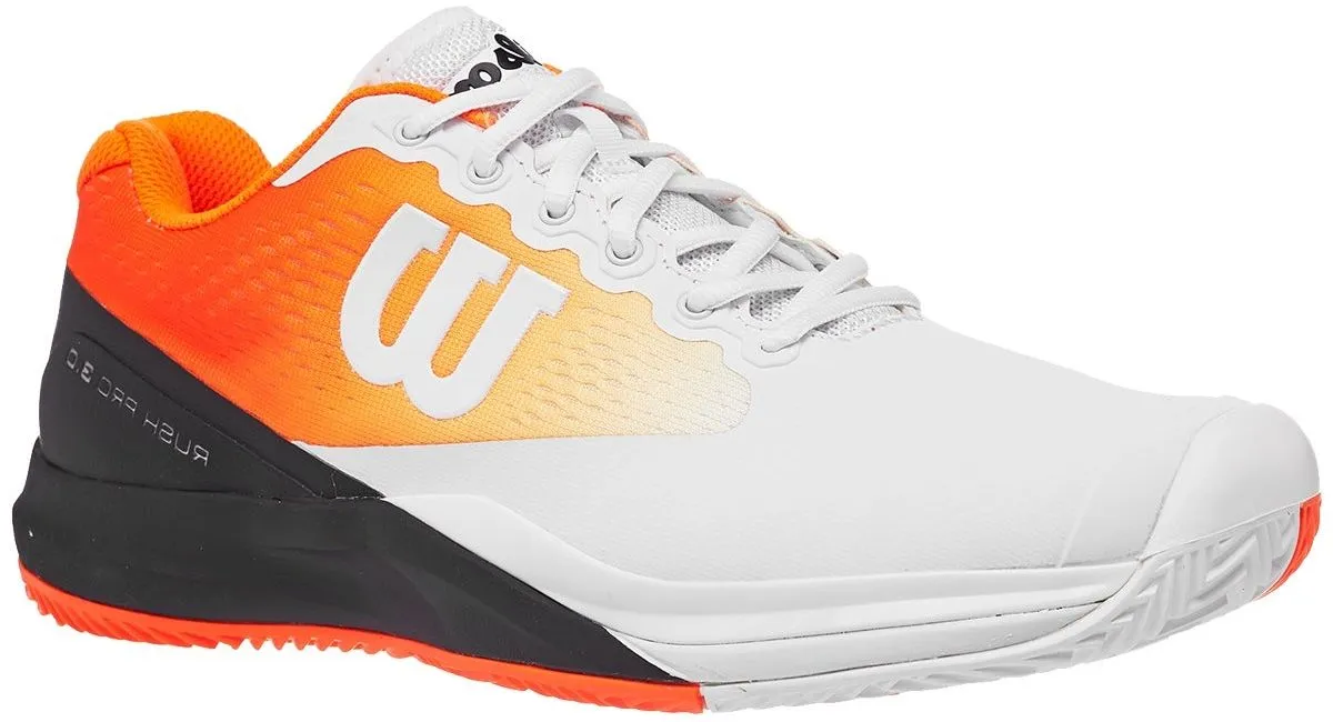 Wilson Rush Pro 3.0 Paris Clay - white/orange/black Wilson Rush Pro 3.0 Paris Clay - white/orange/black