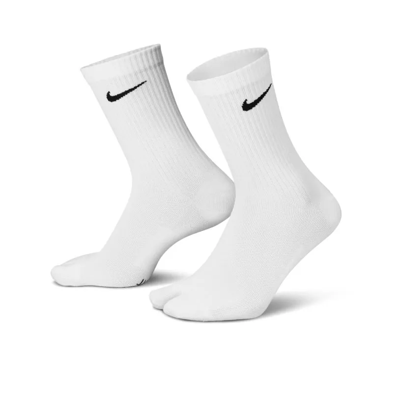 Nike Everyday Plus Lightweight Crew Split Toe 1P - white/black