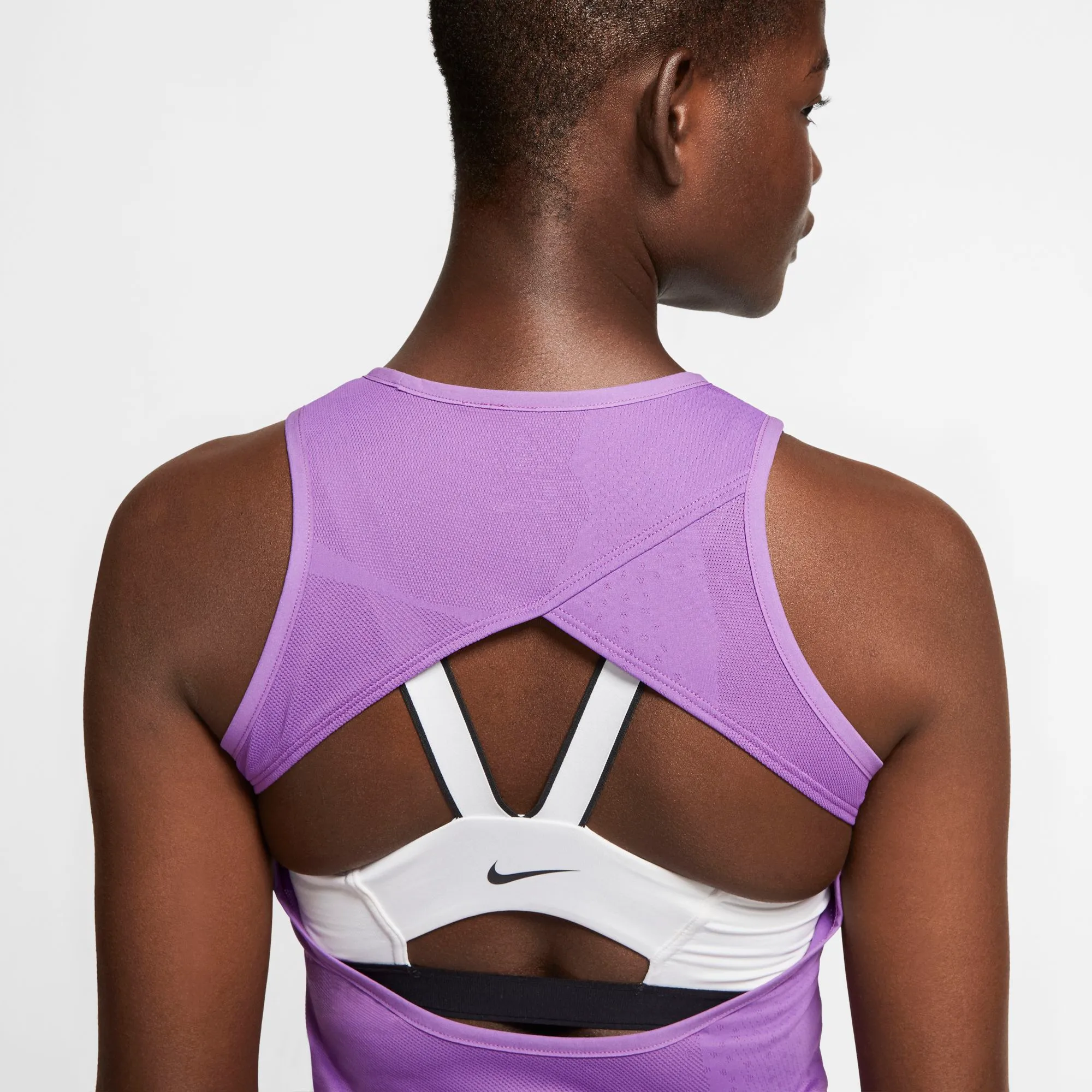 Nike Court Tank Melbourne NT - purple nebula/off noir