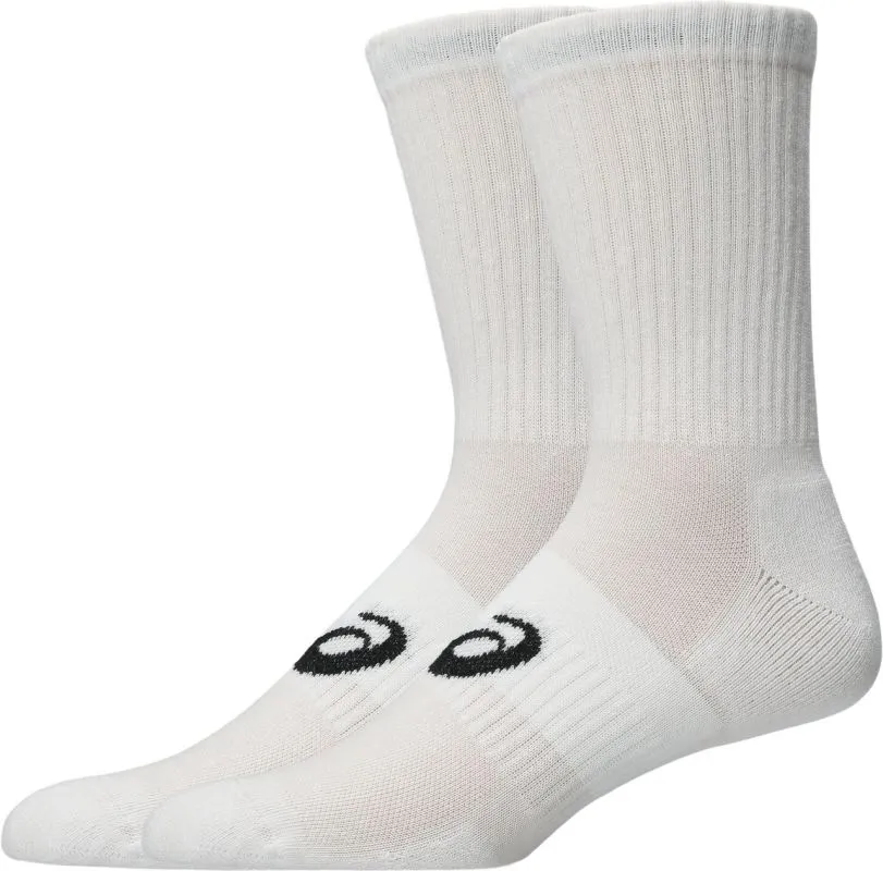 Asics Multi-Sport Cushioned Crew 6P - brilliane white