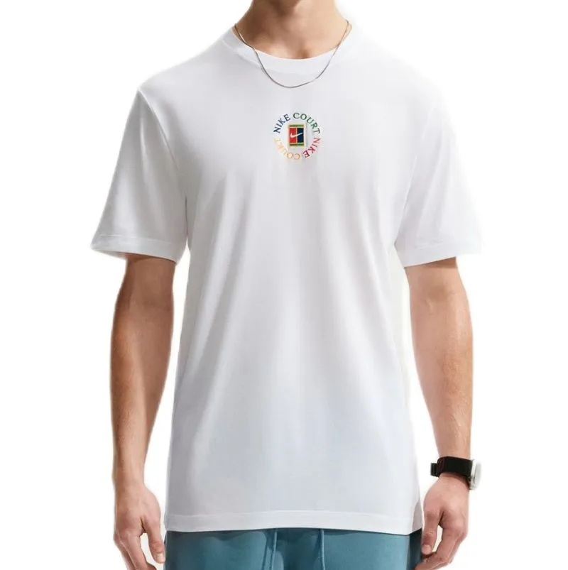 Nike Court Dri-Fit Heritage - white Nike Court Dri-Fit Heritage - white