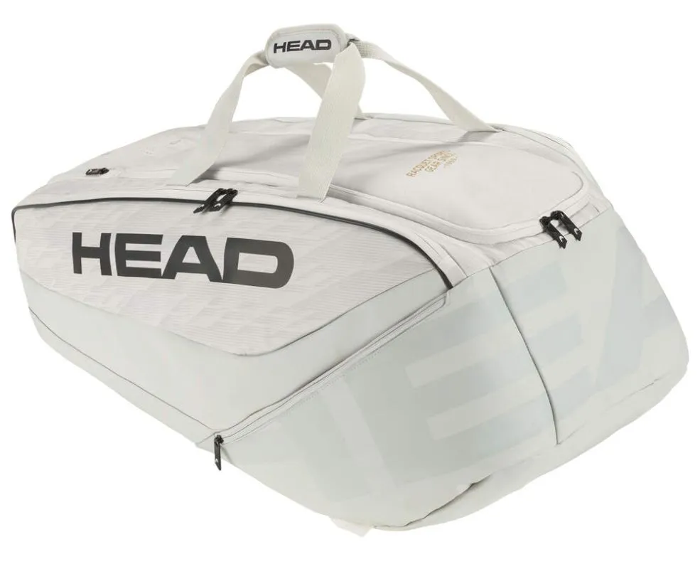 431454 Head Pro x Racquet Bag XL - corduroy white/black