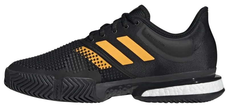 Adidas SoleCourt Boost M - core black/flash orange/carbon