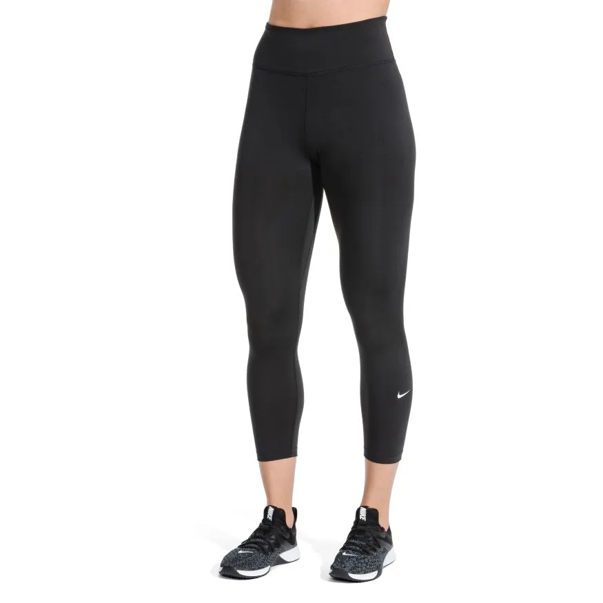 Nike One Tight Crop W - black/white