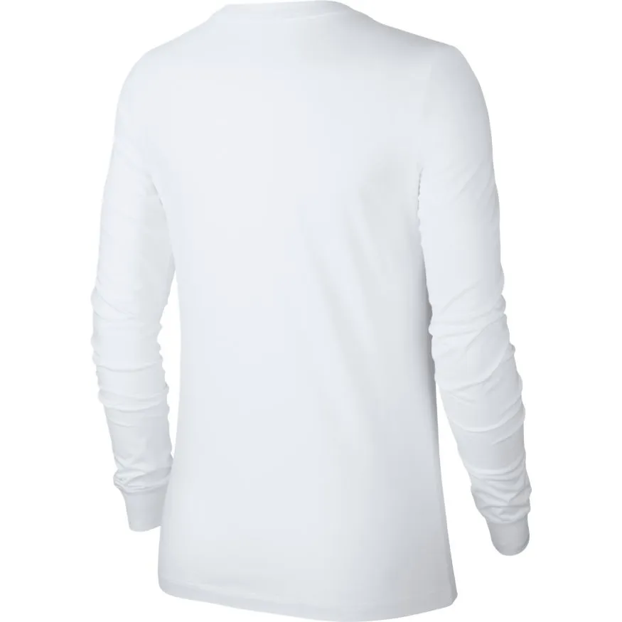 Nike Swoosh Essential LS Icon Ftr - white/black