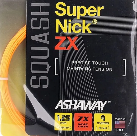 Ashaway SuperNick ZX (9 m) - orange