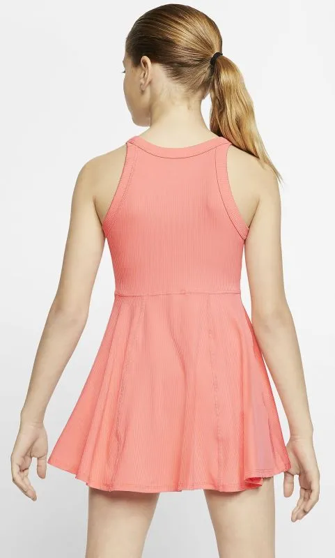 Nike Court Dry Dress - sunblush/white