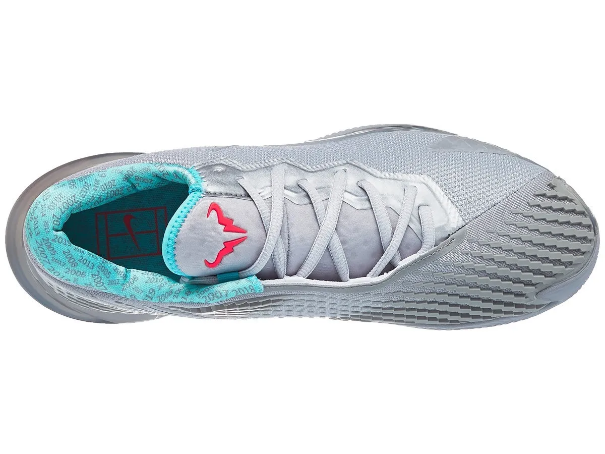 Nike Air Zoom Vapor Cage 4 Clay - metallic silver