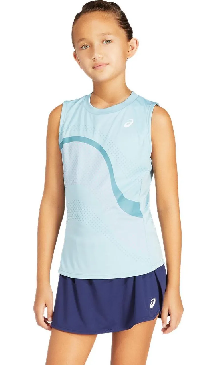 Asics Tennis G GPX Tank - smoke blue