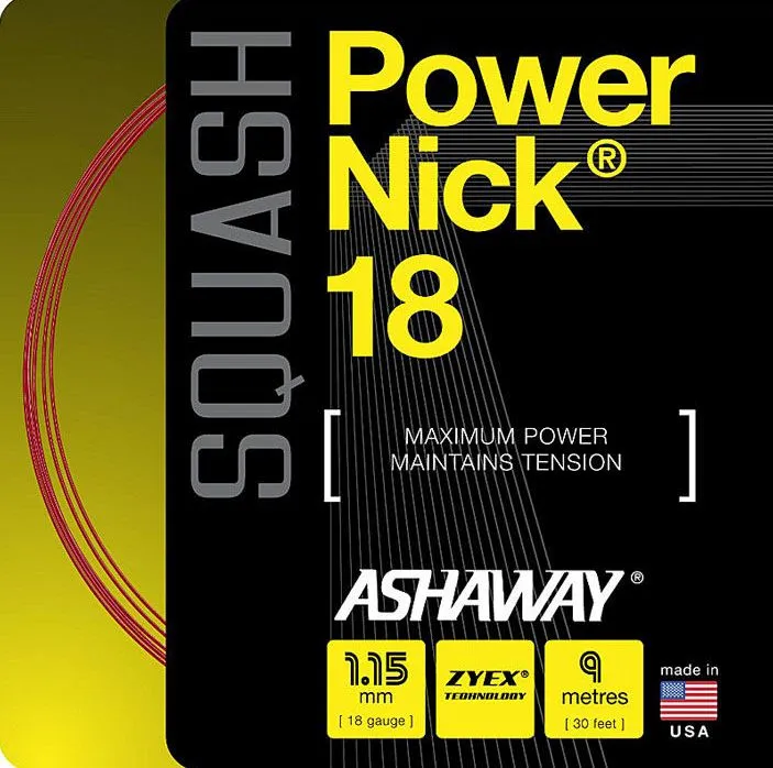 Ashaway PowerNick 18 (9 m) - red